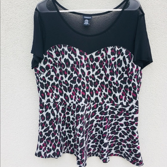 torrid Tops - Torrid Peplum Top